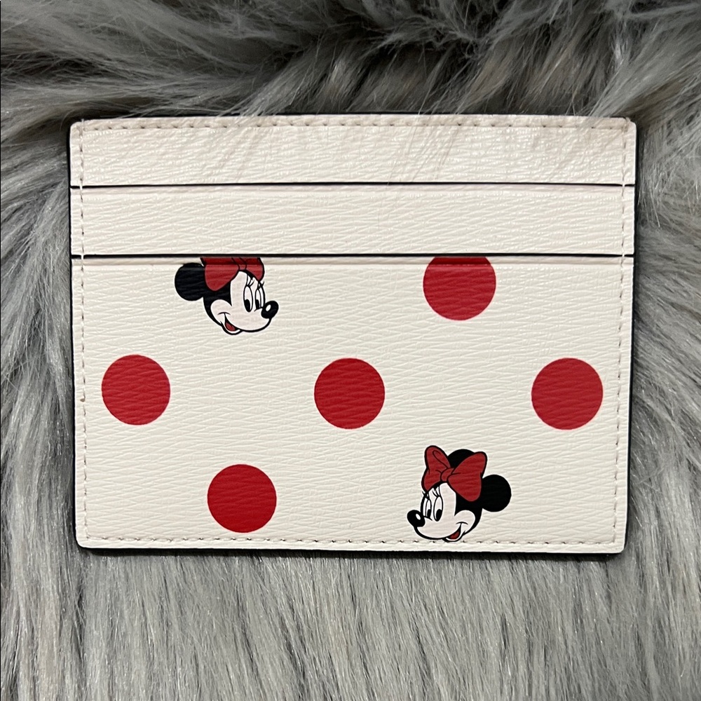NWOT Kate Spade Disney Minnie Mouse Card Holder / Case - Picture 2 of 3